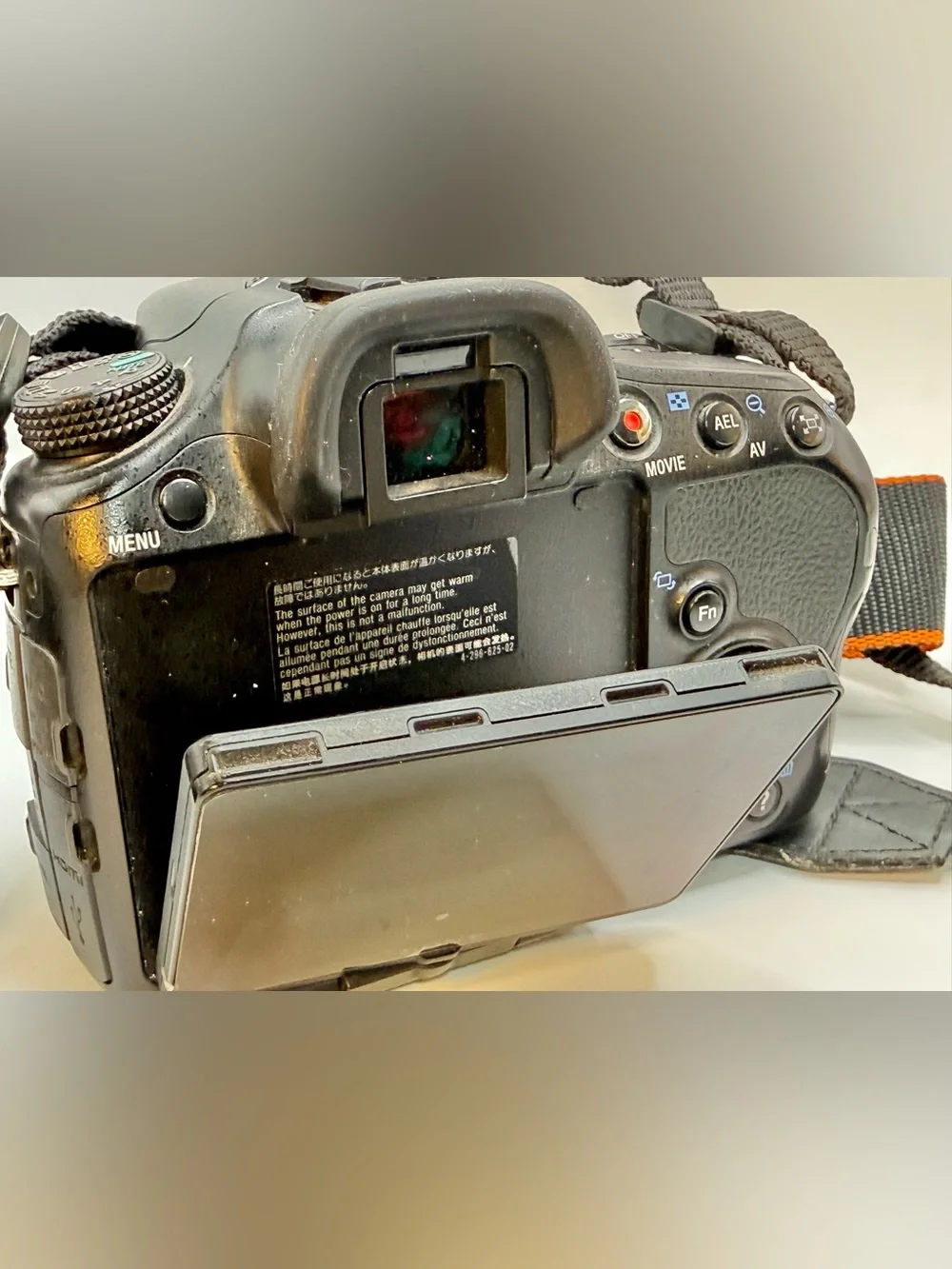 Sony SLT-A65V 24.3 MP Digital SLR with Translucent Mirror Technology - Body Only